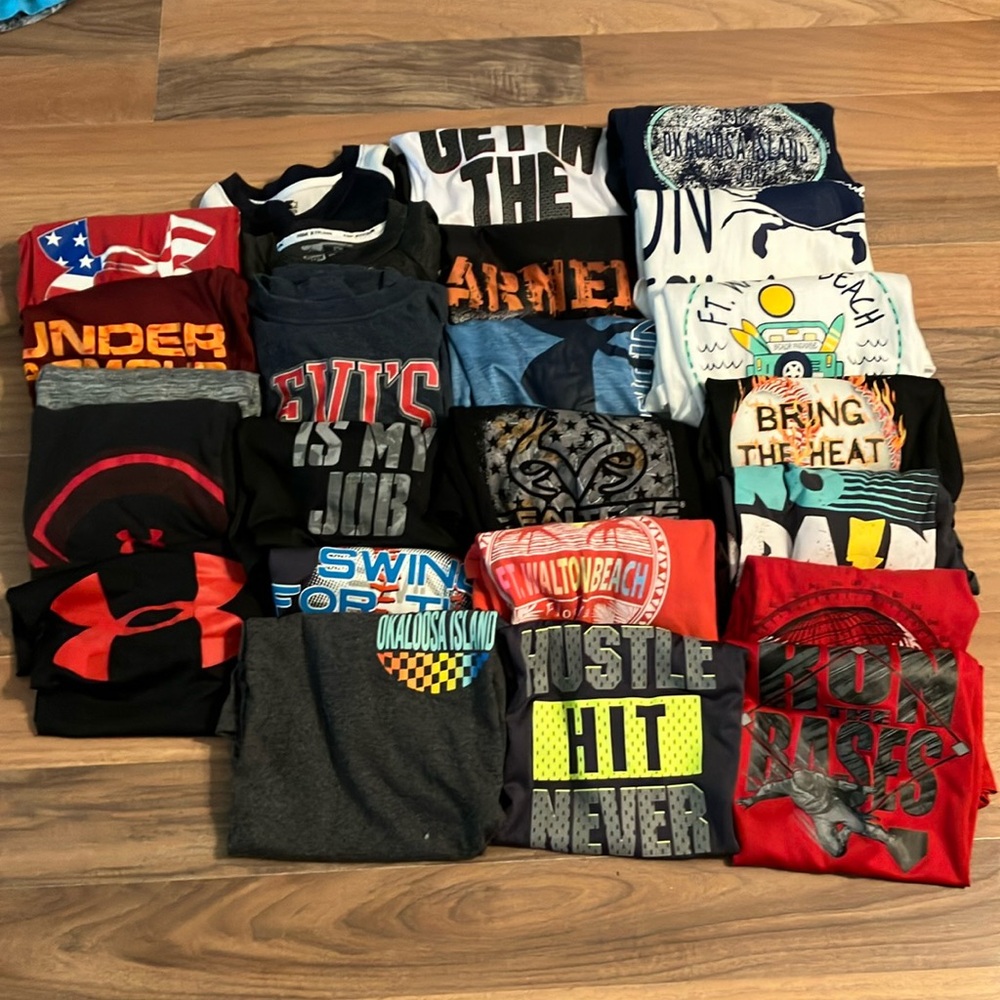 24 boys shirts